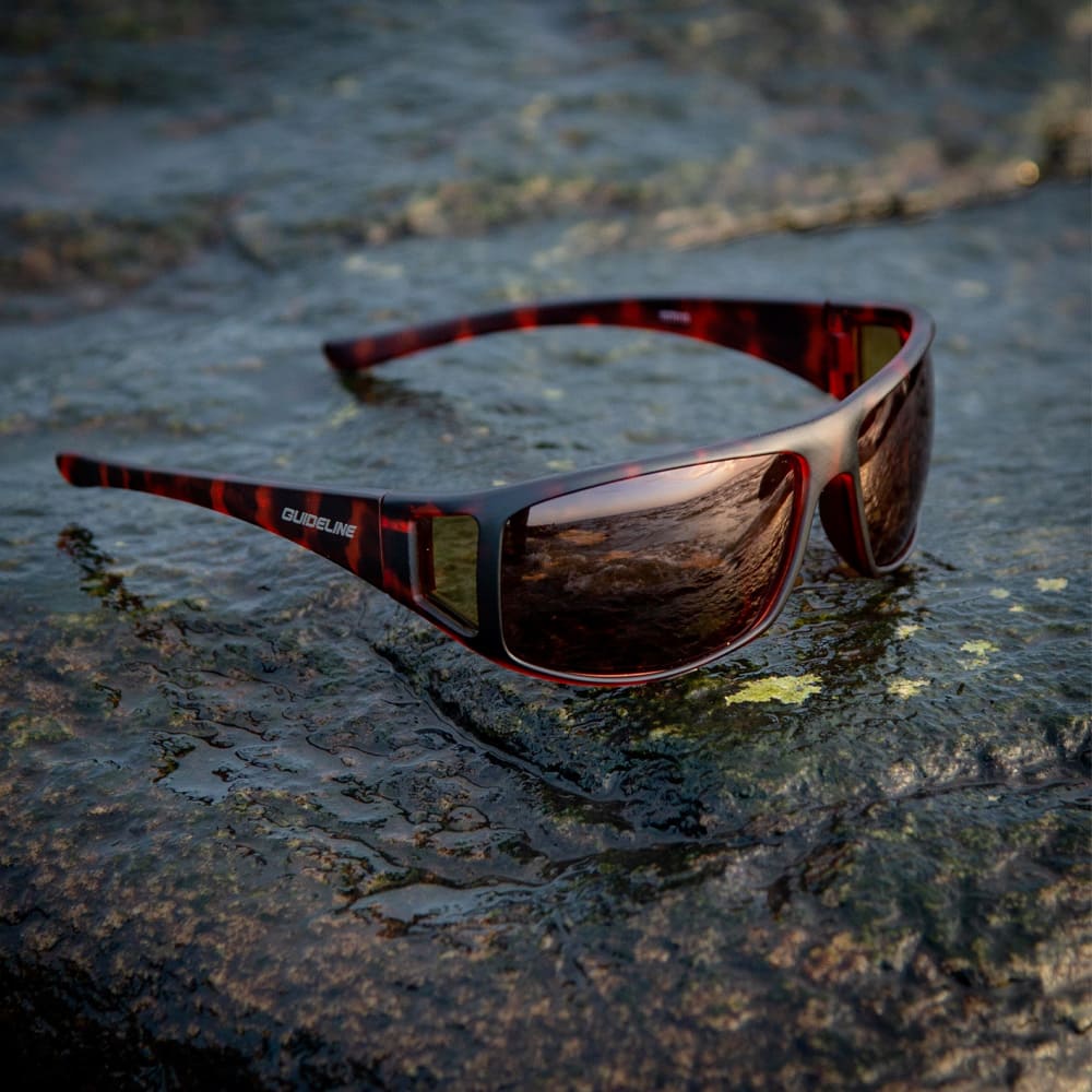 Guideline Tactical Copper Lens veiðigleraugu á steininum