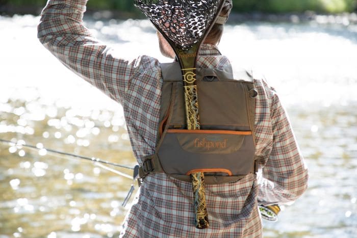 Fishpond cross-current chest pack með háfafestingu