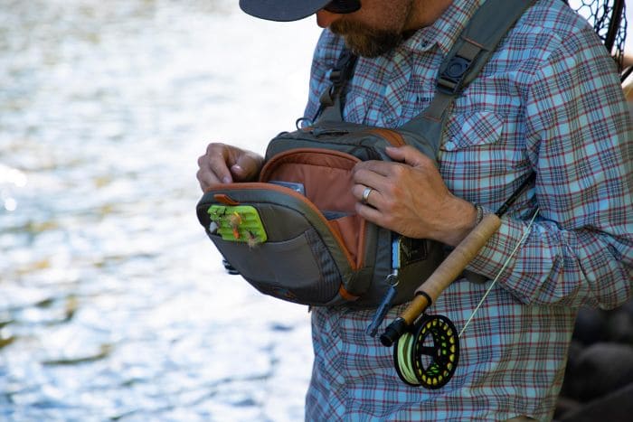 Fishpond cross-current chest pack með hólfum